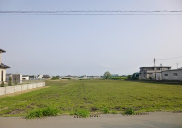 久留米市　T様邸　芝張り工事10_生産者の農場です。